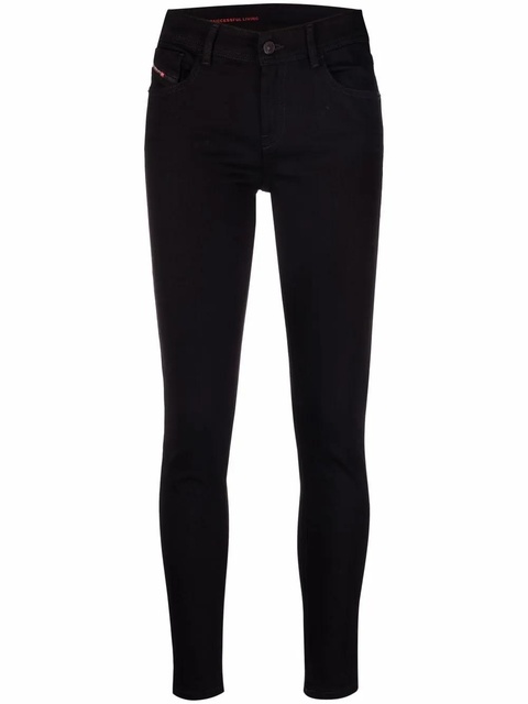 Diesel 2017 Slandy 069EF skinny jeans - Black - zdjęcie produktu nr 1