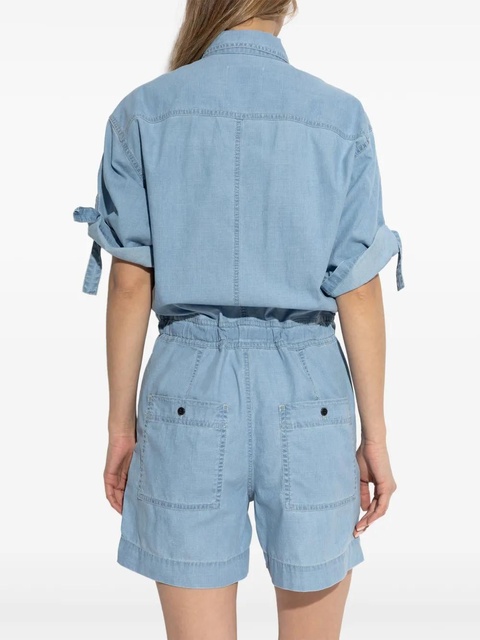 MARANT ÉTOILE Vally playsuit - Blue - zdjęcie produktu nr 2