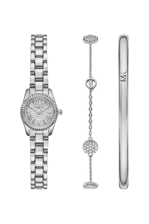 Michael Kors zegarek i bransoletki damski kolor srebrny MK4948SET - zdjęcie produktu nr 1