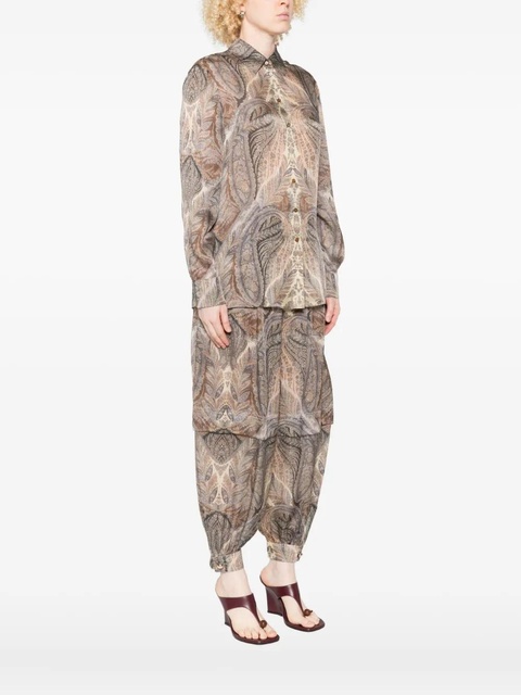 ZIMMERMANN paisley-print front-button shirt - Neutrals - zdjęcie produktu nr 2