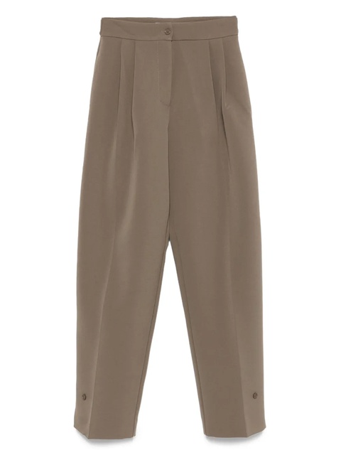 The Frankie Shop pleated buttoned trousers - Green - zdjęcie produktu nr 1