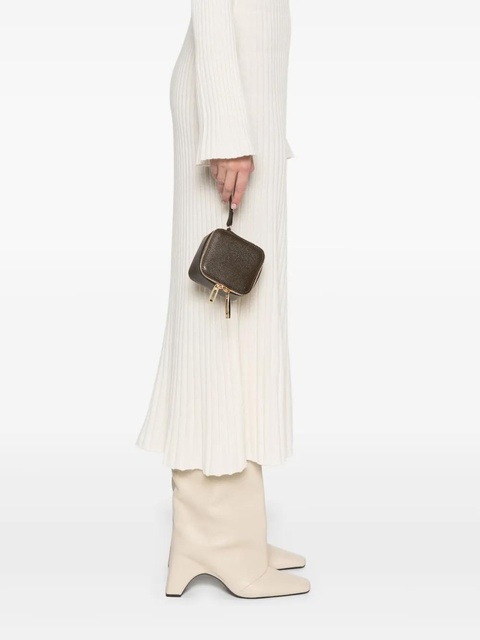 Victoria Beckham micro Vanity clutch bag - Brown - zdjęcie produktu nr 2