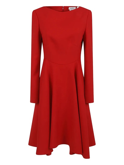 Alexander McQueen long-sleeve dress - Red - zdjęcie produktu nr 1