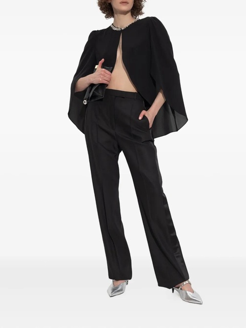 Alexander McQueen high-waisted tailored trousers - Black - zdjęcie produktu nr 2
