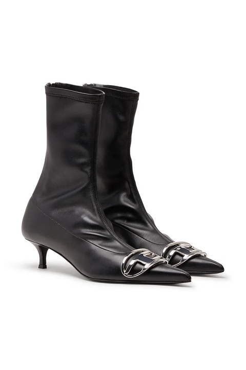 Diesel botki D-Venus Kittie Bt damskie kolor czarny na szpilce Y03409-PR818-T8013 - zdjęcie produktu nr 1