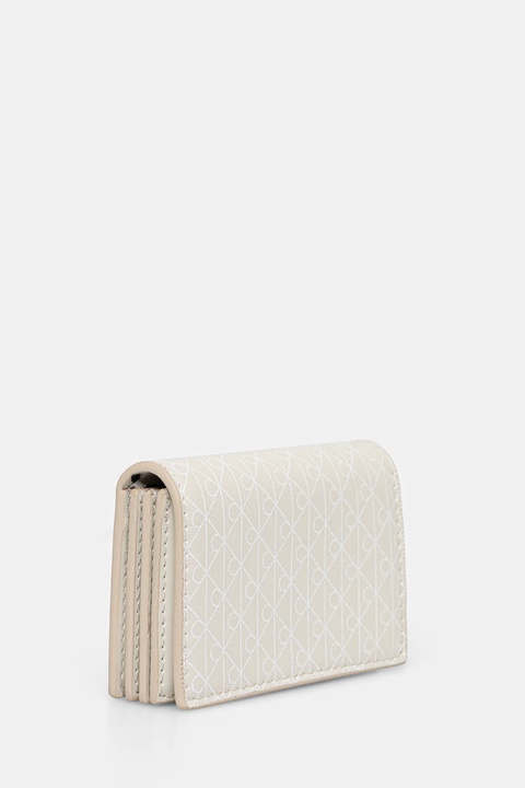 Calvin Klein portfel damski kolor biały LV04F1083G - zdjęcie produktu nr 2