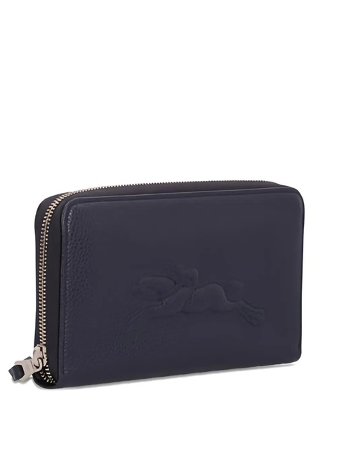 Longchamp embossed zip wallet - Blue - zdjęcie produktu nr 2