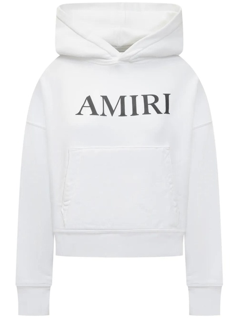 AMIRI logo-print hoodie - White - zdjęcie produktu nr 1