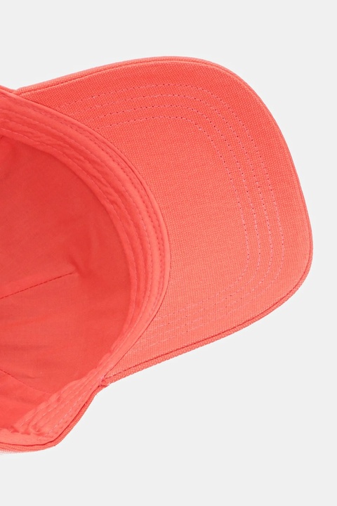 Karl Lagerfeld Jeans czapka z daszkiem bawełniana kolor pomarańczowy z nadrukiem A1W33002 - zdjęcie produktu nr 1