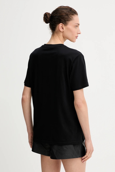 ZADIG&VOLTAIRE t-shirt bawełniany damski kolor czarny JWTS02826 - zdjęcie produktu nr 2