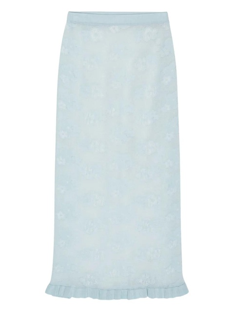 Cecilie Bahnsen Pegonia skirt - Blue - zdjęcie produktu nr 1