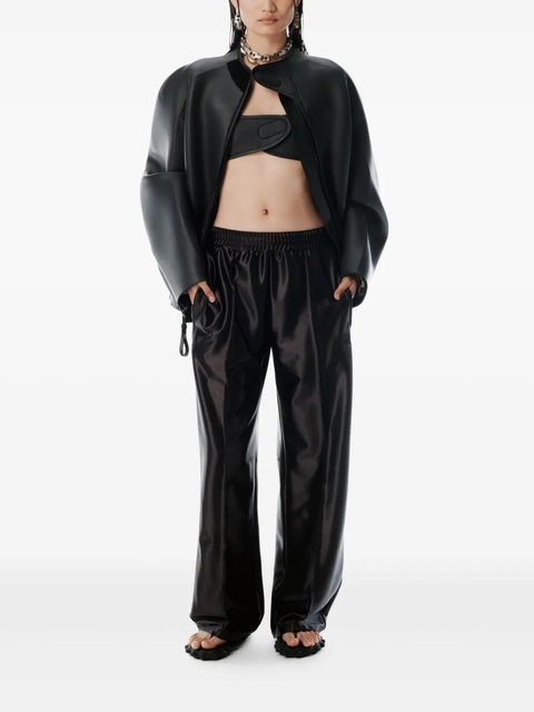 Alexander Wang satin track pants - Black - zdjęcie produktu nr 2