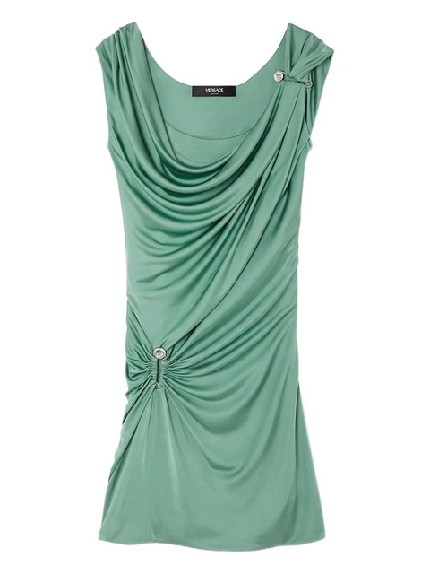Versace draped mini dress - Green - zdjęcie produktu nr 1