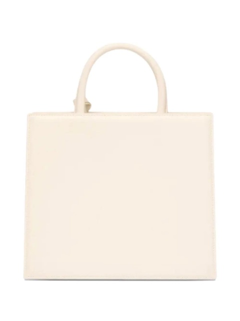 MC2 Saint Barth mini leather tote bag - White - zdjęcie produktu nr 2