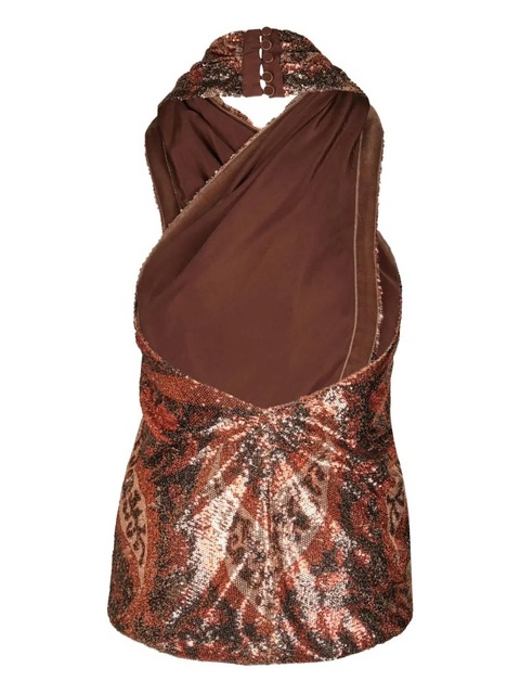 Johanna Ortiz sequin glimmering frost top - Black - zdjęcie produktu nr 1