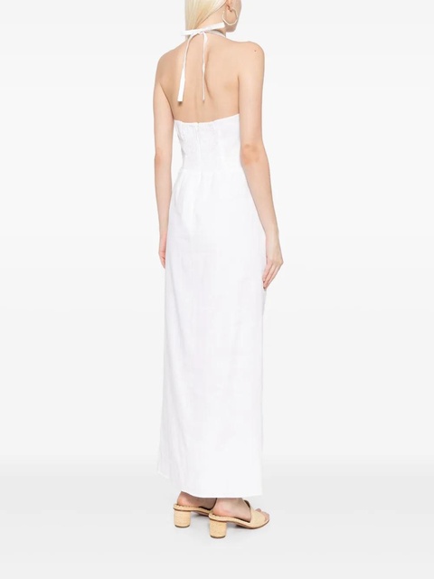 Reformation Sadey linen dress - White - zdjęcie produktu nr 2