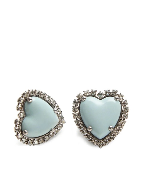 Valentino Garavani Coeur Hyperbole earrings - Silver - zdjęcie produktu nr 2
