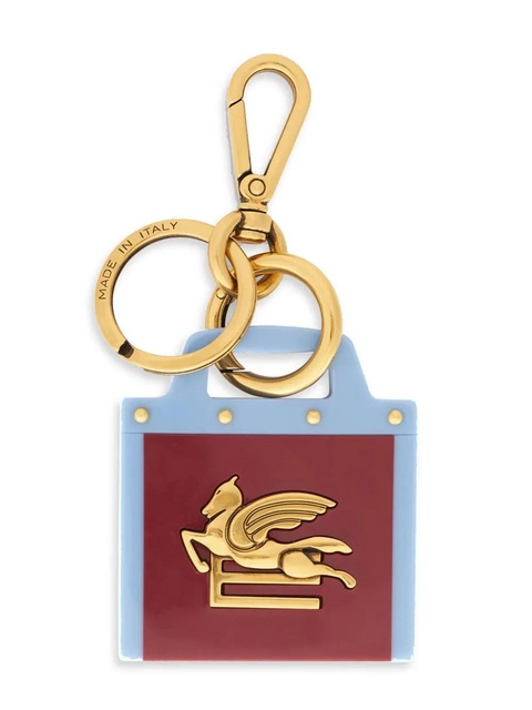 ETRO Love Trotter Pegaso-motif keyring - Red - zdjęcie produktu nr 1