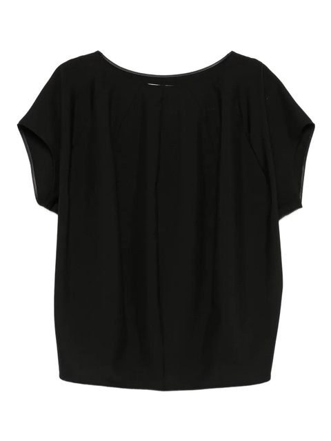 Marni boat-neck blouse - Black - zdjęcie produktu nr 1