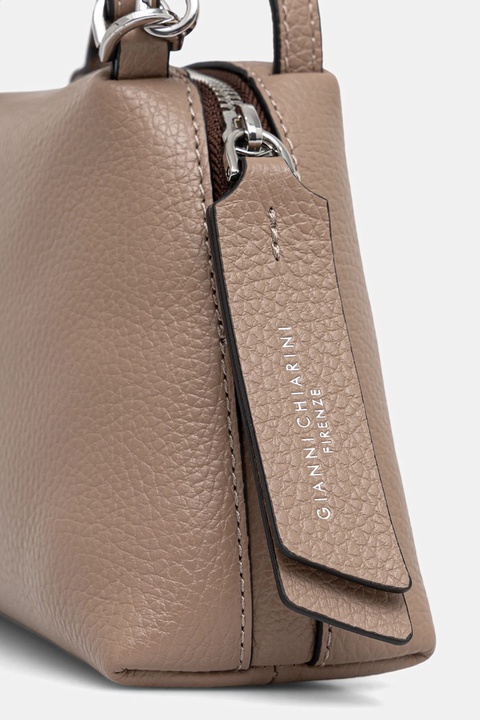 Gianni Chiarini torebka skórzana kolor beżowy BS 8145/COMM GRN - zdjęcie produktu nr 2