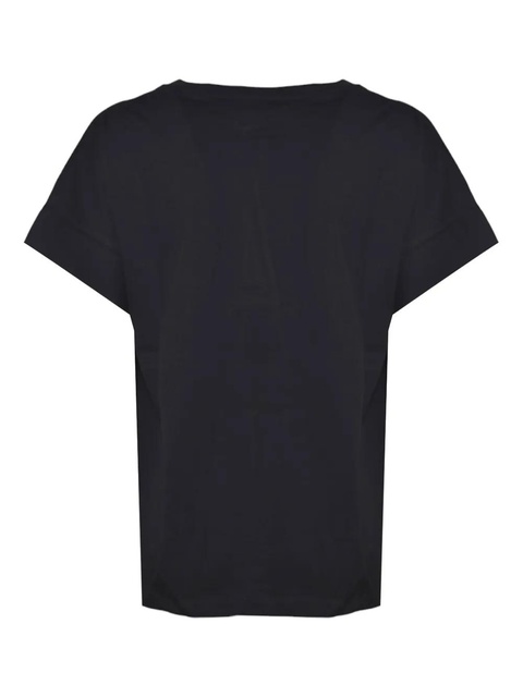 SOLOTRE cuffed T-shirt - Black - zdjęcie produktu nr 2