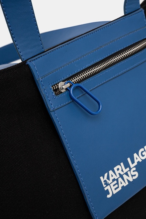 Karl Lagerfeld Jeans torba kolor czarny A2W50004 - zdjęcie produktu nr 2