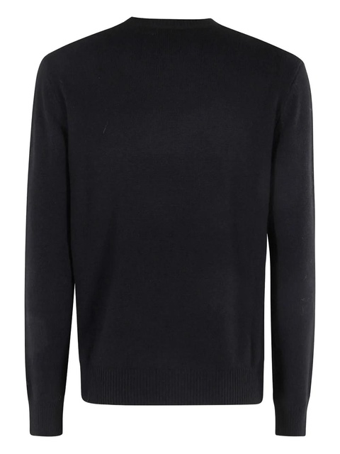 MC2 Saint Barth New Queen rhinestone-appliqué sweater - Black - zdjęcie produktu nr 1