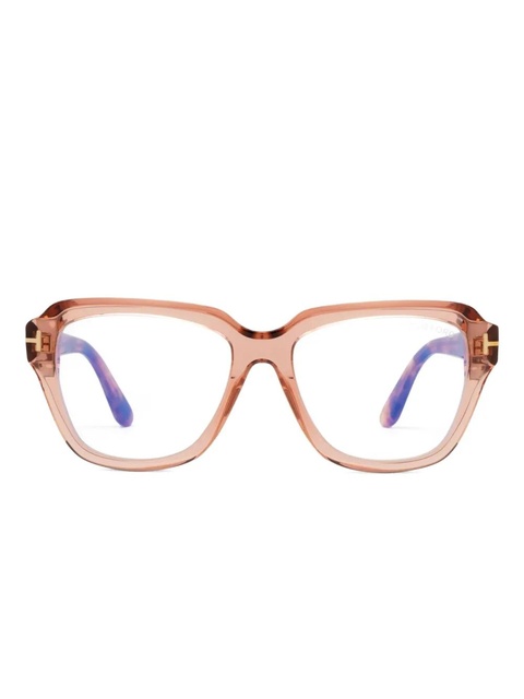 TOM FORD Eyewear square-frame glasses - Pink - zdjęcie produktu nr 1