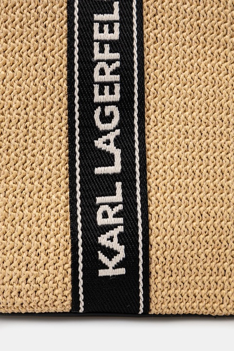 Karl Lagerfeld torebka kolor beżowy A1W46074 - zdjęcie produktu nr 1