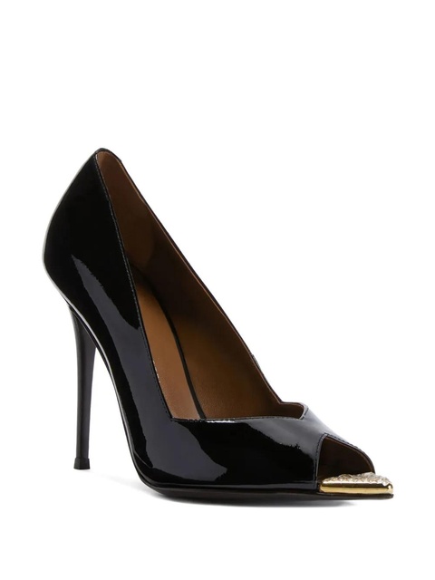 Giuseppe Zanotti 105mm Intriigo rhinestone sandals - Black - zdjęcie produktu nr 2