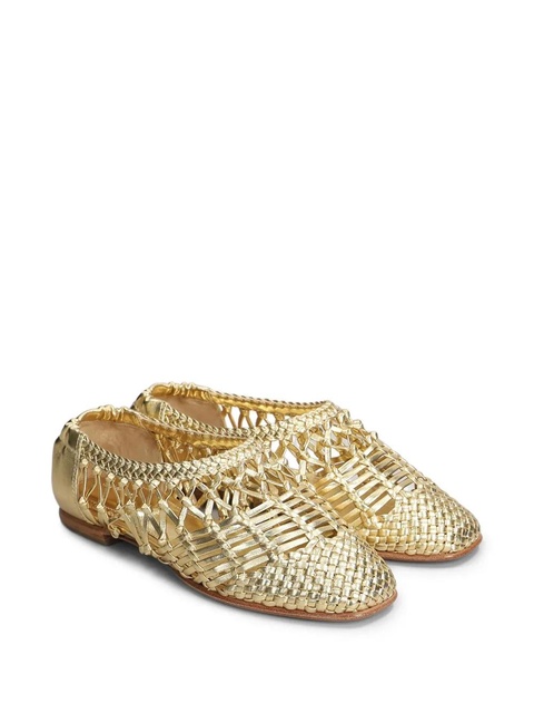 Simkhai Eden ballerina shoes - Gold - zdjęcie produktu nr 2
