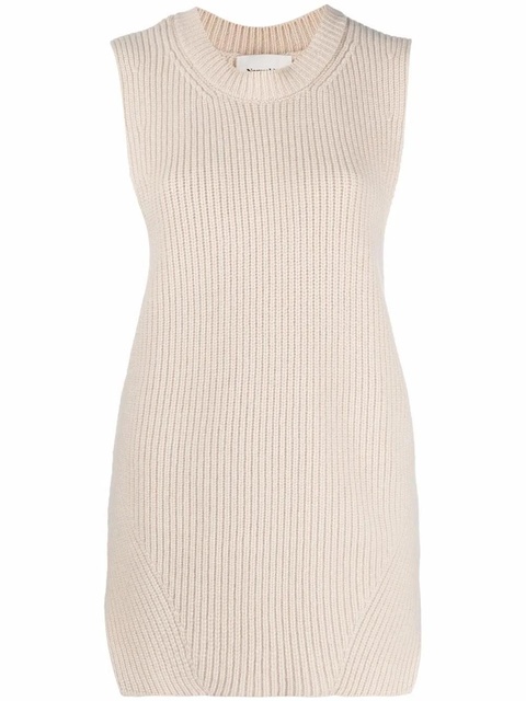 Nanushka sleeveless knit top - Neutrals - zdjęcie produktu nr 1