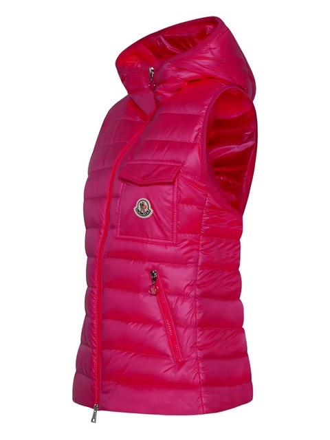 Moncler Glygos hooded quilted gilet - Pink - zdjęcie produktu nr 2