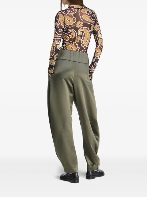 JW Anderson paisley-print top - Brown - zdjęcie produktu nr 2