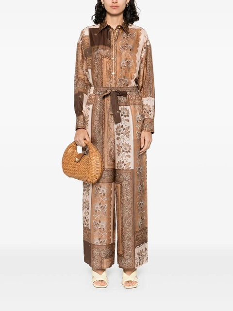 ZIMMERMANN Lucky trousers - Brown - zdjęcie produktu nr 2