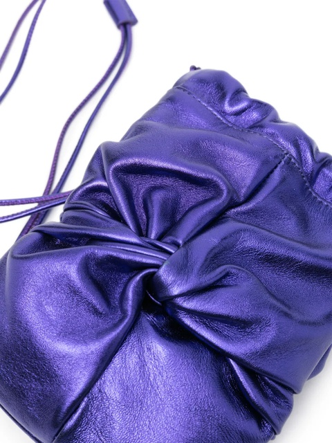 Hereu Ronet metallic bucket bag - Purple - zdjęcie produktu nr 2