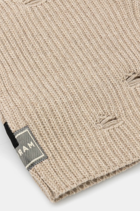 MM6 Maison Margiela kominiarka z wełną kolor beżowy S52TB0008.M13138.806M - zdjęcie produktu nr 2