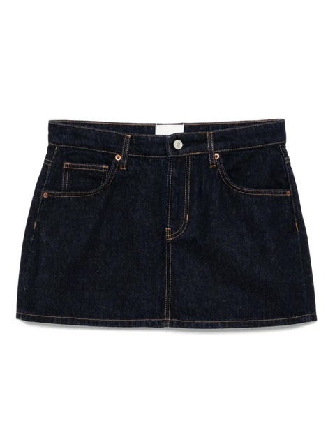 Reformation Hazel mini skirt - Blue - zdjęcie produktu nr 1