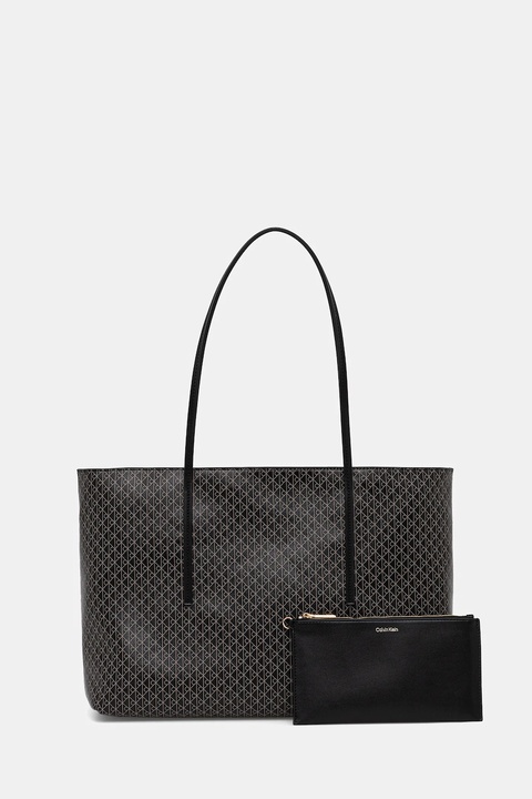 Calvin Klein torebka kolor brązowy LV04F3266G - zdjęcie produktu nr 1
