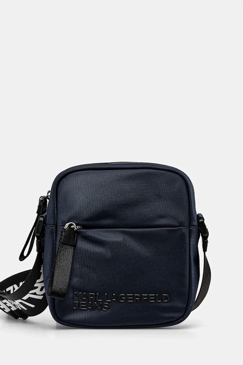 Karl Lagerfeld Jeans saszetka kolor granatowy A1M30337 - zdjęcie produktu nr 1