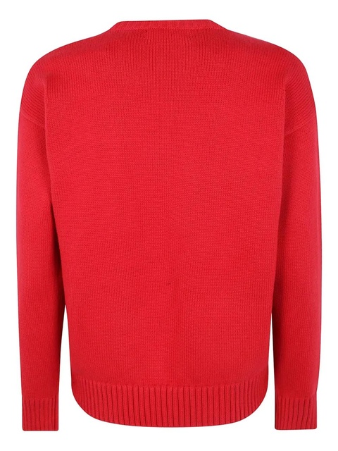 Lauren Ralph Lauren dog-motif sweater - Red - zdjęcie produktu nr 2