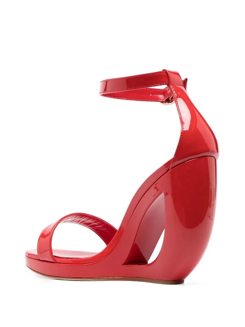 Manolo Blahnik Rocar 120m sandals - Red - zdjęcie produktu nr 2