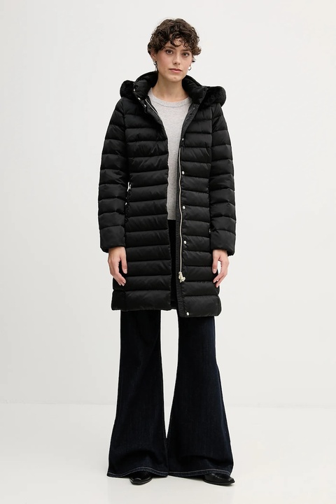 Geox kurtka puchowa BETTANIE kolor czarny zimowa W5626H T3122 - zdjęcie produktu nr 2