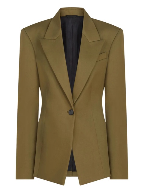 The Attico single-breasted blazer - Green - zdjęcie produktu nr 2