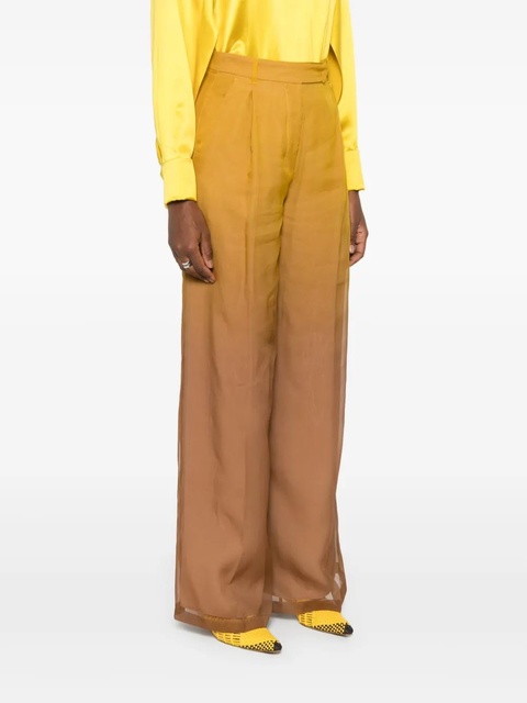 Max Mara Baffo trousers - Yellow - zdjęcie produktu nr 1