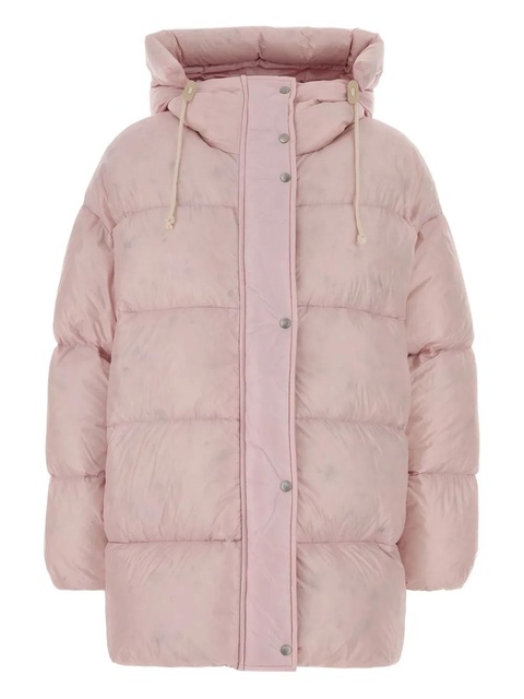 Jil Sander hooded puffer coat - Pink - zdjęcie produktu nr 1