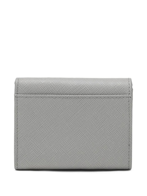 Prada small leather wallet - Grey - zdjęcie produktu nr 2