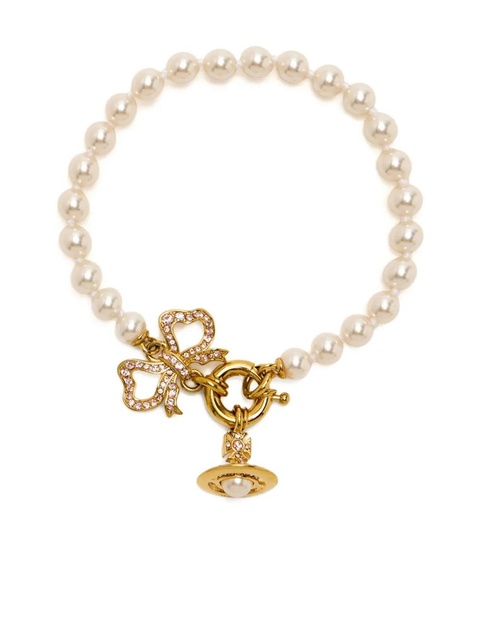 Vivienne Westwood Sheryl Pearl bracelet - Gold - zdjęcie produktu nr 2