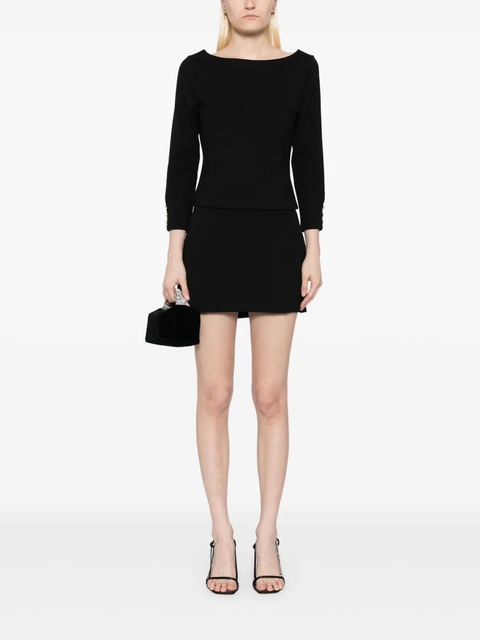 Reformation Carla skirt - Black - zdjęcie produktu nr 1