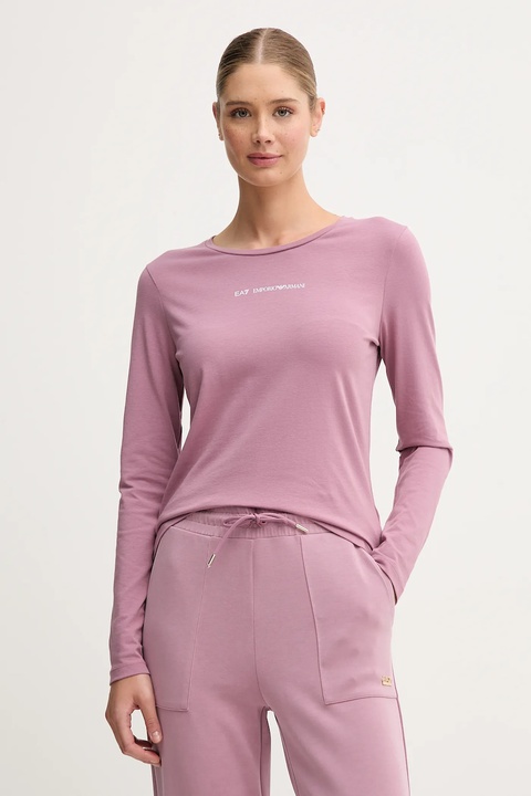 EA7 Emporio Armani longsleeve kolor różowy AF12115.7W000531 - zdjęcie produktu nr 1